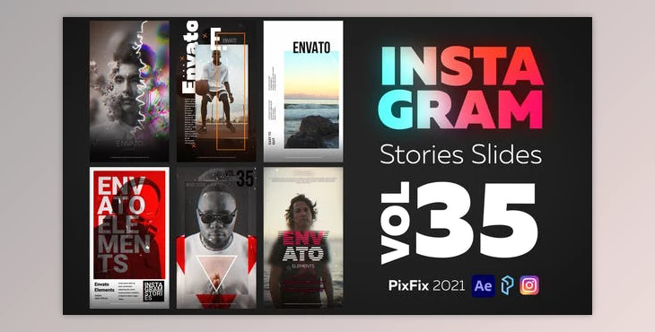 Instagram Stories Slides Vol. 35 (Videohive 33257158) - AE Project