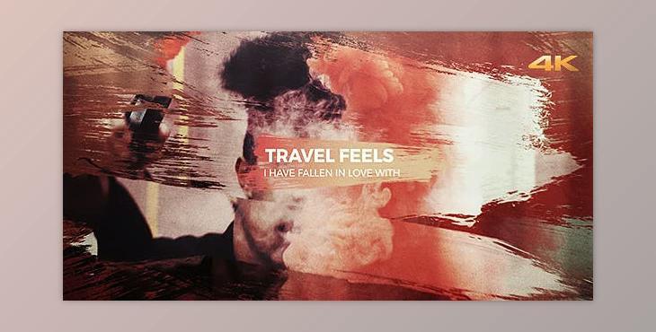 Travel Feels - Brush Slideshow (Videohive 20482347) - AE Project