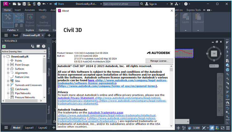 Autodesk AutoCAD Civil 3D 2026 x64 + Addon for AutoCAD