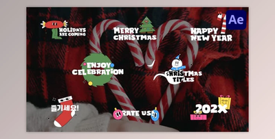 Christmas And New Year Titles for After Effects (Videohive 49939530) - AE Project