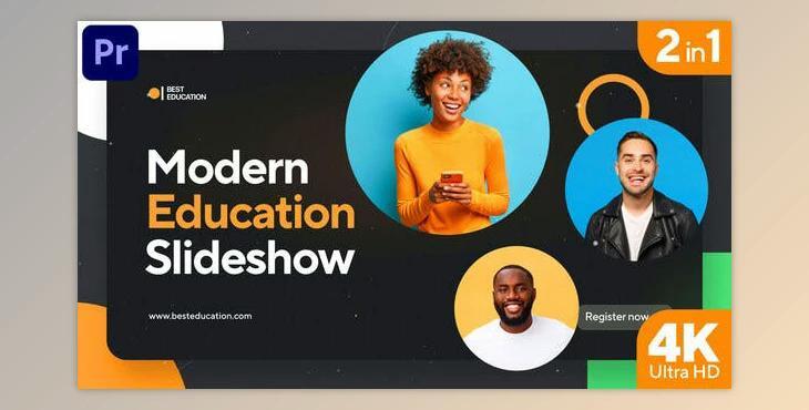 Modern Education Slideshow (MOGRT) (Videohive 33415700)