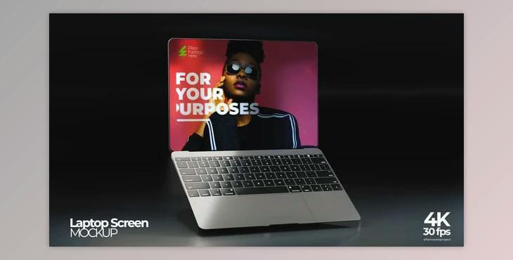 Dynamic Laptop Screen Display Mockup Premiere (Videohive 54967698) - PR Project