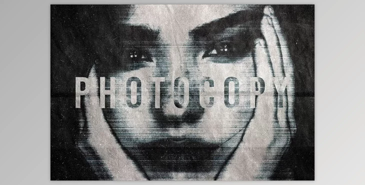 Grunge Photocopy Effect - 280644880