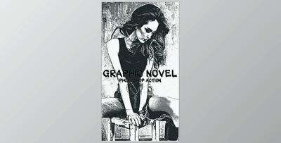 Graphic Novel Photoshop Action GraphicRiver-29716975 (PSD, ATN)