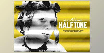 Halftone Photoshop Action By ScaryClown (ATN)