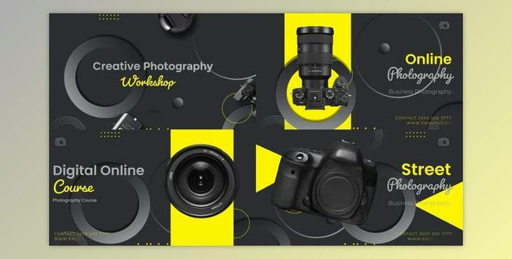 Creative photography workshop (Videohive 50190911) - AE Project