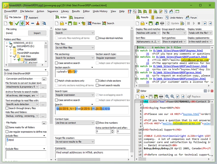 Just Great Software PowerGREP v5.3.3 + Portable Edition + CRACK