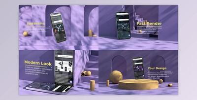 3D App Promo (Videohive 36582291) - AE Project