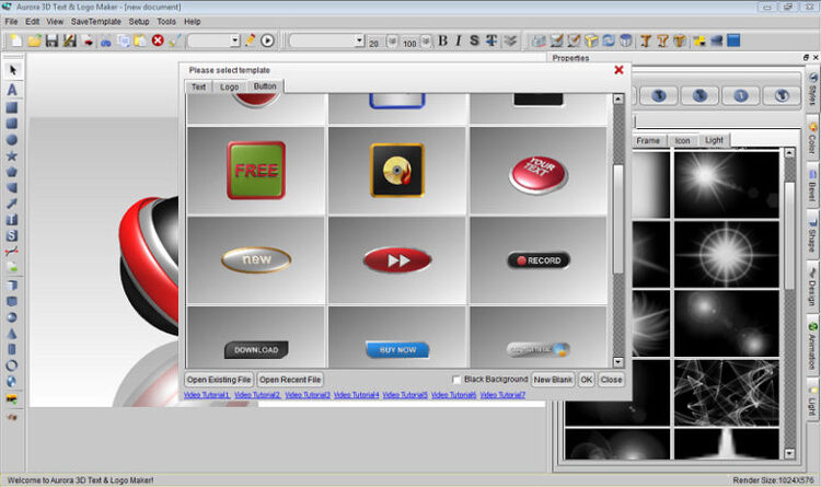 Aurora 3D Text & Logo Maker 20.01.30 + Portable