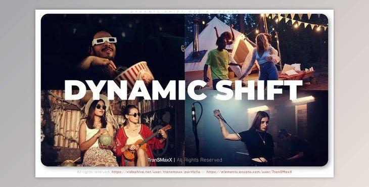 Dynamic Shift Media Opener (Videohive 51795084) - AE Project
