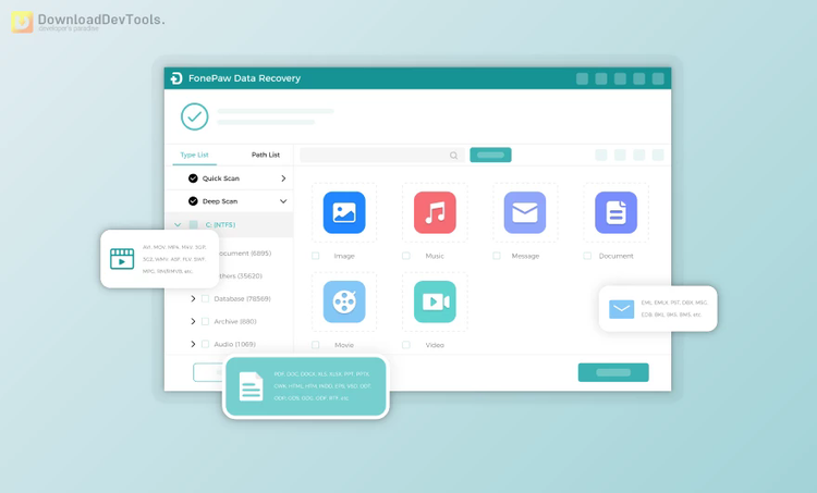 FonePaw Data Recovery v3.5.2 for Win x64 & macOS + CRACK