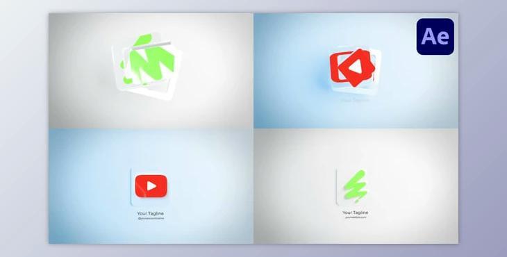 Minimal 3D Logo for After Effects (Videohive 55866924) - AE Project