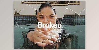 Broken Glass Photo Effect By Design Squad