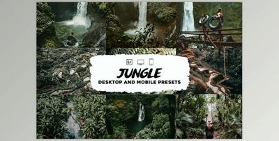 Jungle Lightroom Presets CreativeMarket-5953542 (DNG)