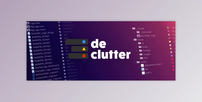 Aescripts Declutter v1.0.1 (Win, Mac)