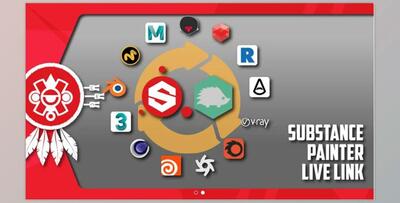 Gumroad – Substance Painter Live Link ( Marmoset, Cinema 4D, 3DS Max, Maya, Modo, Blender, Houdini)