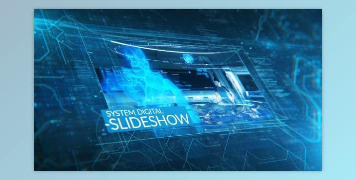 System Digital Slideshow (Videohive 20068128) - AE Project