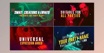 Dance Party Promo (Videohive 21381289) - AE Project