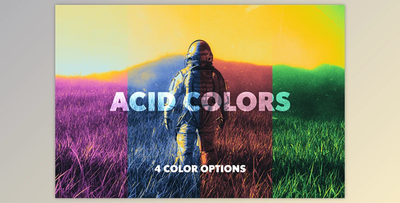 Acid Gradient Maps Photo Effect - 91964880