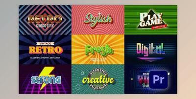 Retro Titles (Videohive 32910993)