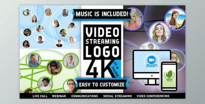 Video Call Connected Conference Logo (Videohive 27234405)