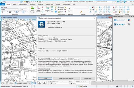 Bentley OpenCities Map 2023 patch 2 (23.00.02.053) x64