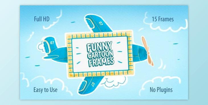 Funny Cartoon Frames (Videohive 19717247) - AE Project