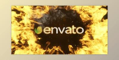 Mysterious Fire Logo Reveal (Videohive 9875843) - AE Project
