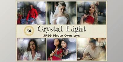 Crystal Light Digital Photo Overlays