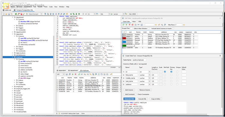 RazorSQL v10.6.4 (10 Dec 2024) for Win & Linux & macOS + Portable Edition + Keygen