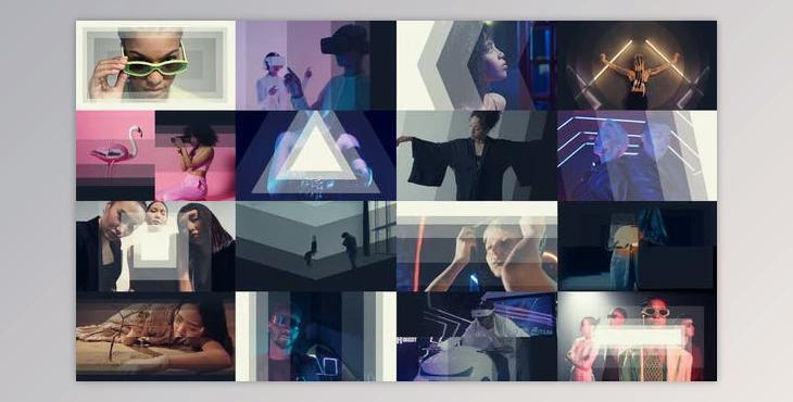 Transitions Flat Layering (Videohive 50347418) - AE Project