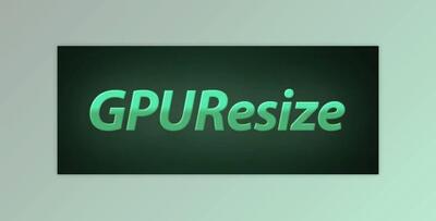 GPUResize v1.2+ Activation Serial