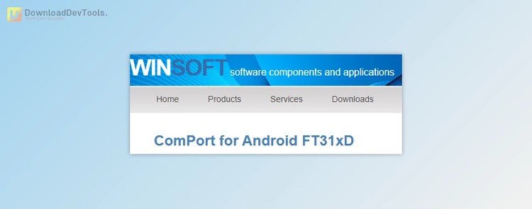 Winsoft ComPort for Android FT31xD v1.9 for Delphi & CB 10.4-12 Athens Full Source