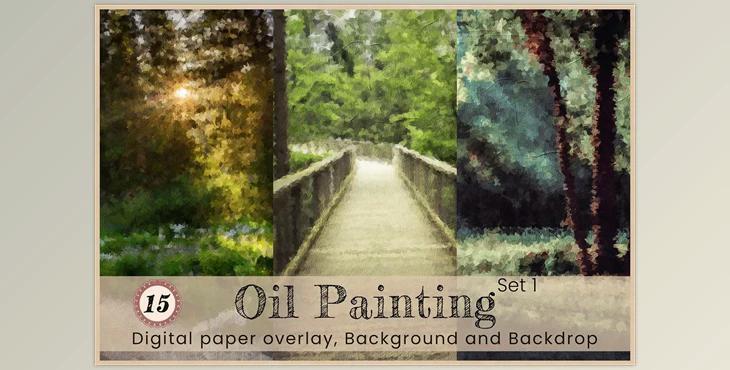 Digital Oil Painting Photoshop Drawing CreativeMarket - 7408348