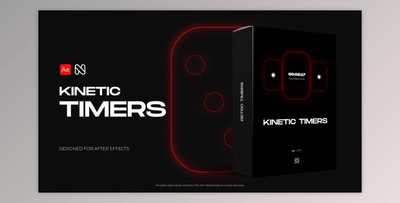 Kinetic Timers (Videohive 51081434) - AE Project