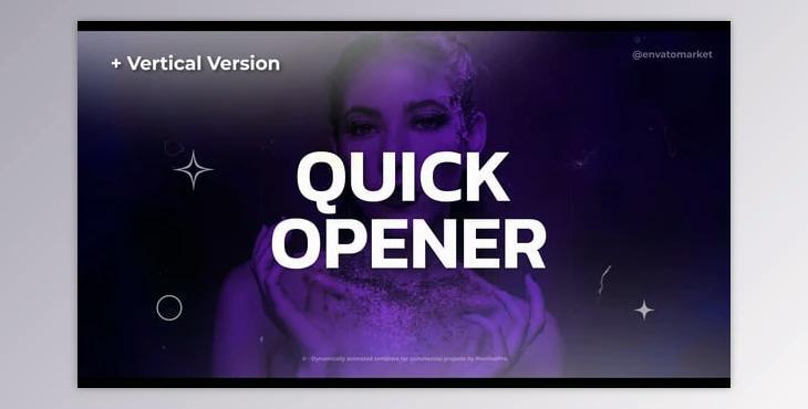 Quick Opener (VideoHive 55331859) - AE Project