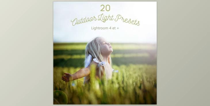 Pack 20 LR Presets Outdoor Light By Presets Light Shop (LRTEMPLATE)