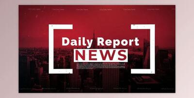 Daily News Program (Videohive 29997807) - AE Project