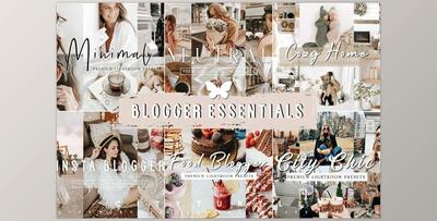 BLOGGER LIGHTROOM PRESETS BUNDLE CreativeMarket-5989563 (XMP, LRTEMPLATE)
