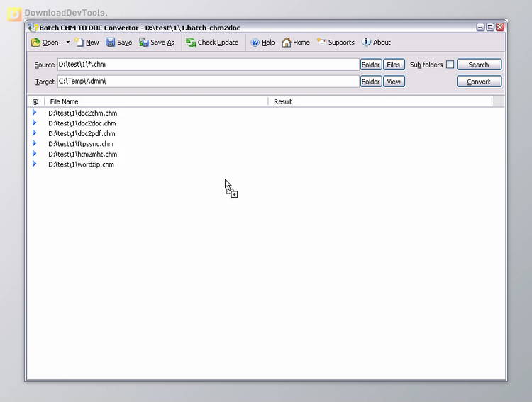 Batch CHM to DOC Converter v2025.17.204.3494 + License Key