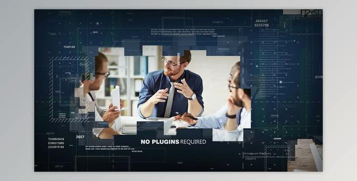 Technology Presentation (Videohive 23513234) - AE Project For business, clean, corporate, digital, internet