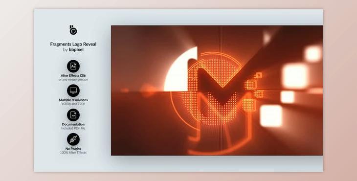 Fragments Logo Reveal (Videohive 29487213) - AE Project