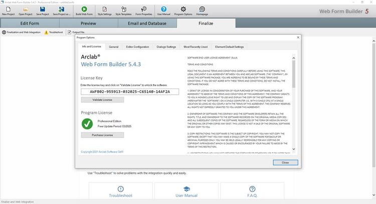 Arclab Web Form Builder 5.5.11