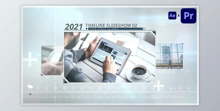Timeline Image Slideshow (Videohive 33577966)