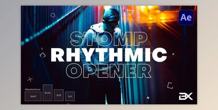 Rhythmic Opener (Videohive 28782290) - AE Project For Openers, Abstract