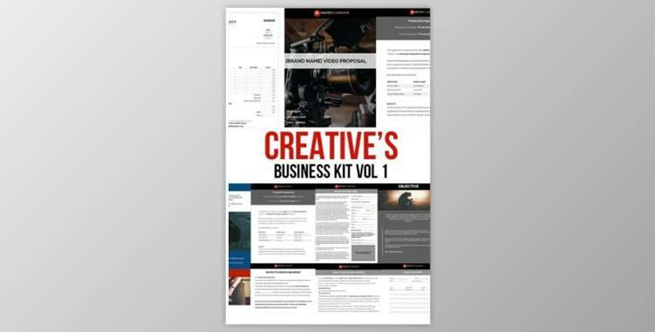 Master Filmmaker – Creatives Business Kit Vol 1 - AE Project