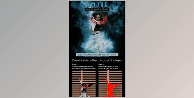 GraphicRiver – Smoke Photoshop Action 27701746