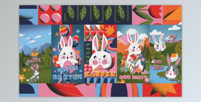 Happy Easter Stories Pack (Videohive 44864344) - AE Project