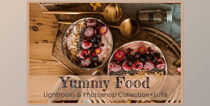 8 Yummy Food Lightroom Presets CreativeMarket - 8451534