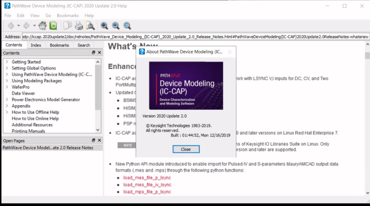 Keysight IC-CAP 2020.2 x64